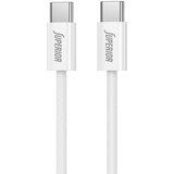 Superior USB data kabal SU-K1025, Type C na Type C, 60W, 1m, Beli Cene
