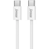 USB data kabal SU-K1025, Type C na Type C, 60W, 1m, Beli