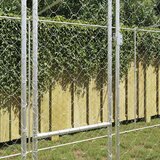  Kavez za pse Srebrno 600 x 200 x 200 cm Cinkani čelik | Eponuda.ba