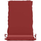  Jastuk za stolac s visokim naslonom GEMERT 4 kom. - Burgundac (poliester) 120 x 50 x 6 cm 4 | shoptok.hr