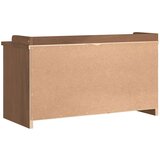 vidaXL Klupa za predsoblje SANDNES 87x40x50 cm od masivne borovine | shoptok.hr