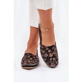 Maciejka Leather Patterned Ballet Flats | Shoptok.si