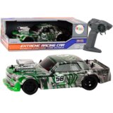  Auto na daljinsko upravljanje 1:16 Drift Wheels - srebrno/zeleni | Shoptok.si