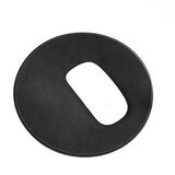 INF Okrogla podloga za miško iz mikrovlaken Black, (21539782) | Shoptok.si