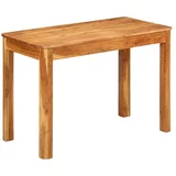 vidaXL Jedilna miza 110x55x76 cm trden akacijev les