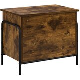  Kutija za spremanje Dimljeni hrast 80 x 40 x 49,5 cm | shoptok.hr