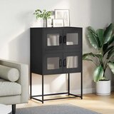  Visoka ploča crna 68x39x107 cm čelik | shoptok.hr
