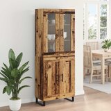 Highboard 2 kom. Staro drvo 69,5 x 34 x 180 cm | shoptok.hr