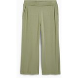 CA Ženske pantalone širokih nogavica, Maslinaste Cene