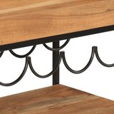 Barska kolica 60 x 40 x 80 cm masivno drvo bagrema i željezo | Eponuda.com