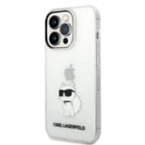 Karl Lagerfeld Originalen ovitek KLHCP14LHNCHTCT za iPhone 14 Pro prozorna silikonska zaščita - IML NFT Choupette | Shoptok.si