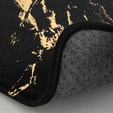 Douceur d intérieur Crna/u zlatnoj boji kupaonska prostirka 45x75 cm Aquamarbre – | shoptok.hr