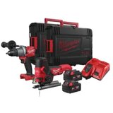 Milwaukee set aku bušilica – ubodna pila – 2 x baterija 5Ah – punjač + 2 x kofer FPP2AA2-502X Cijene