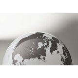 Tecnodidattica Globus Metal Charcoal, 30 cm, z lučko, angleški | Shoptok.si