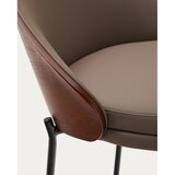 Kave Home Smeđa barska stolica (visine sjedala 77 cm) Eamy – | shoptok.hr