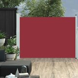 Maison Chic Zložljiva stranska tenda - Senčniki za teraso 100x500 cm rdeča, (22039424) | Shoptok.si