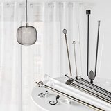 Douceur d intérieur Kovinska karnisa z nastavljivo dolžino 120 - 210 cm Ovalon – | Shoptok.si