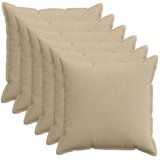  Presvlaka za jastuk 6 kom. HOUTEN Sivosmeđa 80 x 80 cm Kord - Sivosmeđa 80 x 80 cm 6 | shoptok.hr