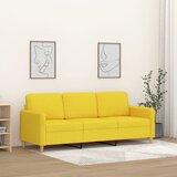  Trosjed od tkanine svjetložuti 180 cm Žuta | shoptok.hr