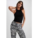 Defacto Slim Fit Halter Collar Ribbed Camisole Singlet | Shoptok.si