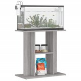  Stalak za akvarij sivi sonoma 60x30x60 cm, inženjerski drvo | shoptok.hr