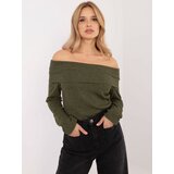 Italy Moda Sweater-DHJ-SW-A2449.33-khaki | Shoptok.si