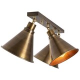 Opviq lights stropna svetilka v bronasti barvi s kovinskim senčnikom ø 20 cm berceste – | Shoptok.si