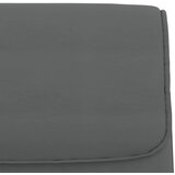  Klupa siva 100 x 64 x 80 cm od umjetne kože | Eponuda.com