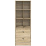  Highboard s ladicama Sonoma hrast 45,5 x 34 x 127 cm | shoptok.hr