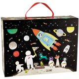 Floss&Rock® prenosna igralna škatla z lesenimi figuricami playbox space (15 kosov) Cene