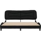  Okvir kreveta bez madraca Hvar crni 180x200 cm od tkanine | Eponuda.com