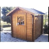 Male kuće Drvena vrtna kućica BETTY 200 × 200 cm – bez završnog krovnog pokrova | shoptok.hr