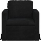 SOFA Crna 78 x 78 x 80 cm Baršun | shoptok.hr