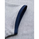 Ombre Men's polo shirt with colorful accents - gray melange | Shoptok.si