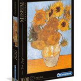 Clementoni Musseum Collection Van Gogh Sun Flowers puzzle 1000pcs | shoptok.hr