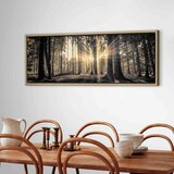  Slika - Forest Sun 90x30 U prirodnom drvenom okviru | shoptok.hr