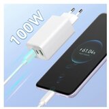 Winner Group - Punjač GaN 1xUSB-A + 2xUSB-C 100W beo | Eponuda.com