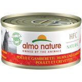 Almo Nature 70g HFC Natural 6 x 70 g - Piščanec in kozice | shoptok.hr