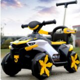 auto na akumulator za decu sa drškom (6V) SM-24306 žuti