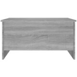  Stolić za kavu sivi hrast 80x55,5x41,5 cm konstruirano drvo | shoptok.hr