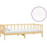  Dnevna postelja z vzmetnico 90x200 cm trdna borovina, (20644576) | Shoptok.si