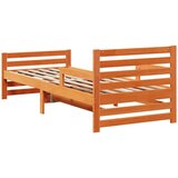  Produživi krevet za djecu Voštano smeđa 80 x 130 / 165 / 200 cm | shoptok.hr