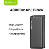BAVIN powerbank 40000mAh crna ( 90308 ) | ePonuda.com