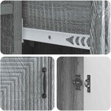  Kreveta Siva sonoma 66 x 34,5 x 89,5 cm Konstruirano drvo | Eponuda.com
