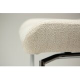 DAN-FORM Denmark Kremno bel oblazinjen jedilni stol Glam – | Shoptok.si