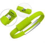  Zapestnica PODATKOVNI KABEL Lightning - zelena | Shoptok.si