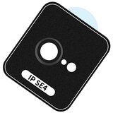 INF 3-delni komplet zaščite za objektiv kamere za iPhone SE4 Black, (21751507) | Shoptok.si