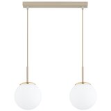 Brilagi Luster na sajli MILO 2xE27/60W/230V bež/zlatna | Eponuda.com