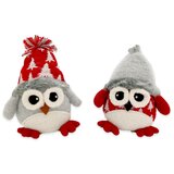 Olimp Sport Novogodišnja dekoracija sova 19 cm Midy | ePonuda.com