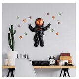 Wallity zidna dekoracija Cosmonaut 3, 35cmx47cmx10cm, Crna | ePonuda.com